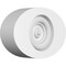 Ekena Millwork Standard Dalton Bullseye Rosette with Square Edge, 4"W x 2 3/4"H x 1"P ROSP040X028X100DAL02 - alternate 1
